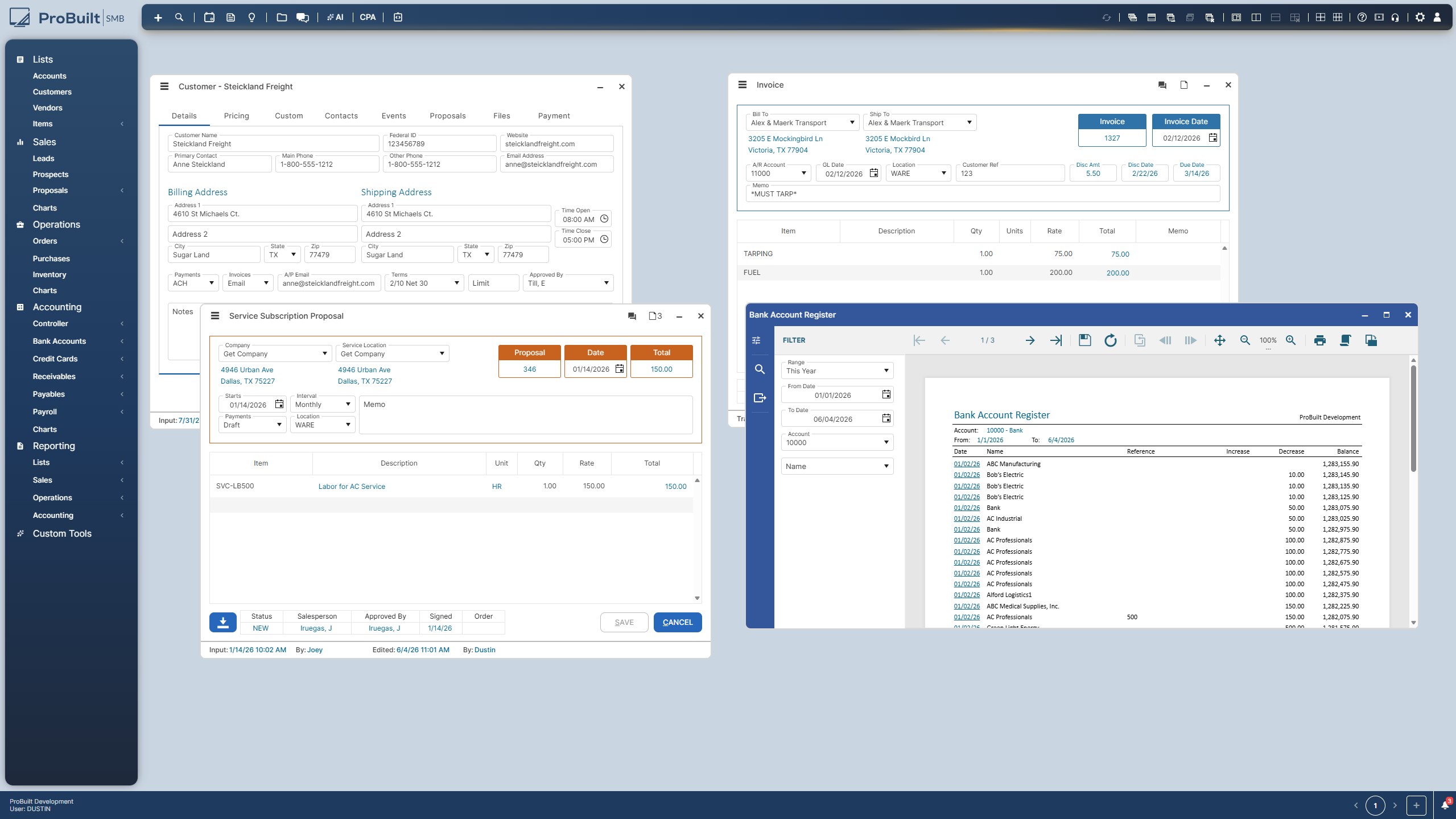 ProBuilt Floating Forms